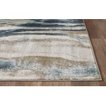 Avalon Ivory/Blue Wonder 5'3" x 7'7" Rug