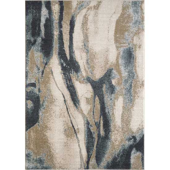 Avalon Ivory/Blue Wonder 7'10" x 9'10" Rug