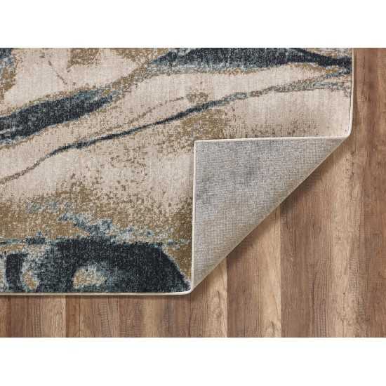 Avalon Ivory/Blue Wonder 9' x 12' Rug