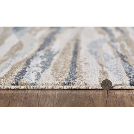 Avalon Ivory/Blue Landscapes 9' x 12' Rug