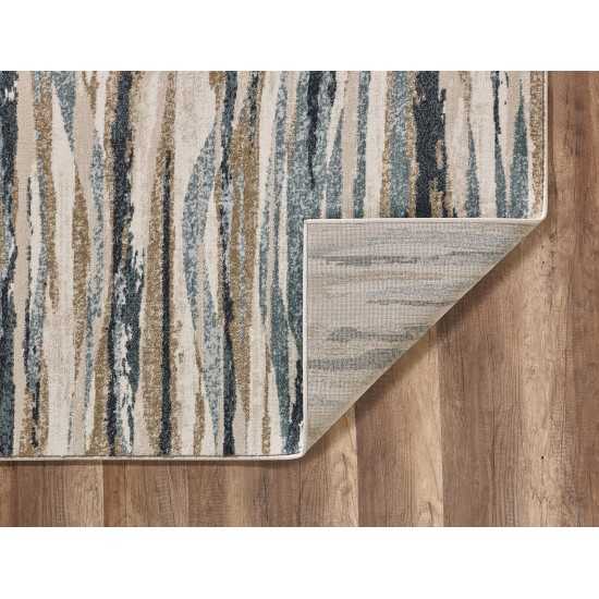 Avalon Ivory/Blue Landscapes 9' x 12' Rug