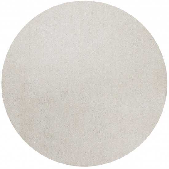 Bliss Ivory Shag 8' Round Rug