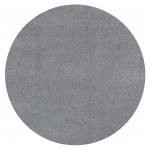 Bliss Grey Shag 6\' Round Rug