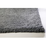 Bliss Grey Shag 6' Round Rug