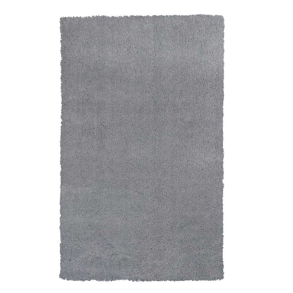 Bliss Grey Shag 7'6" X 9'6" Rug