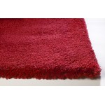 Bliss Red Shag 5' x 7' Rug