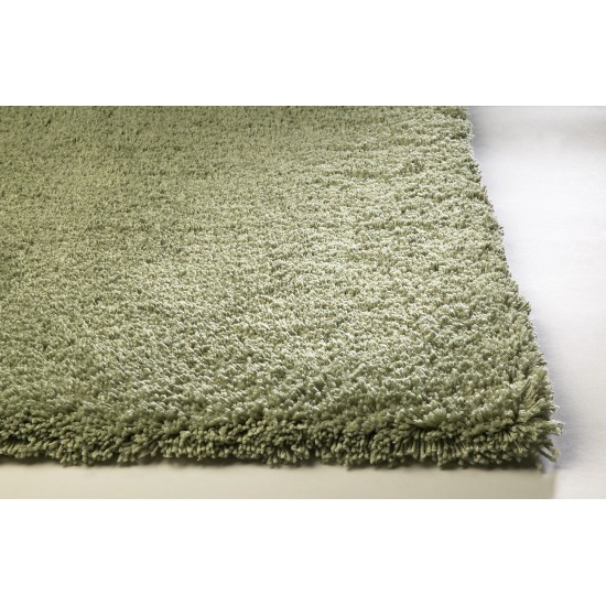 Bliss Sage Shag 2'3" x 7'6" Runner Rug