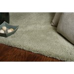 Bliss Sage Shag 2'3" x 7'6" Runner Rug