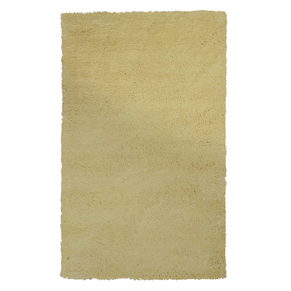 Bliss Canary Yellow Shag 27" X 45" Rug