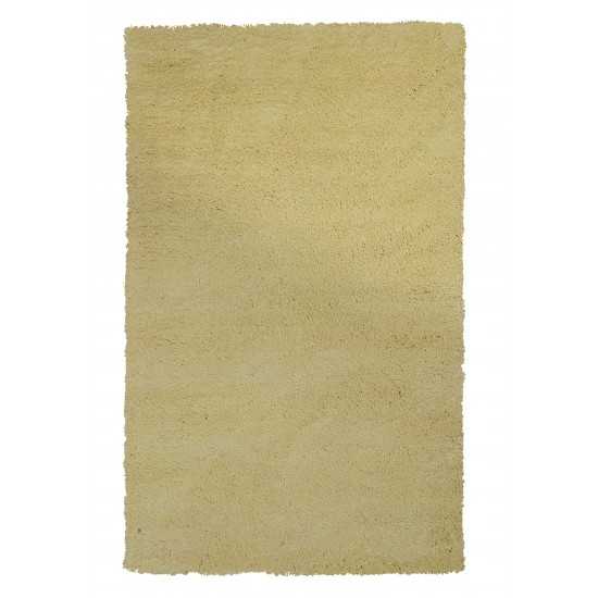 Bliss Canary Yellow Shag 3'3" x 5'3" Rug