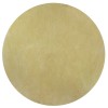 Bliss Canary Yellow Shag 6' Round Rug