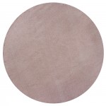 Bliss Rose Pink Shag 6' Round Rug