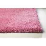 Bliss Hot Pink Shag 6' Round Rug