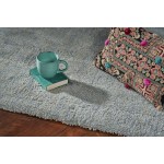 Bliss Blue Heather Shag 7'6" X 9'6" Rug