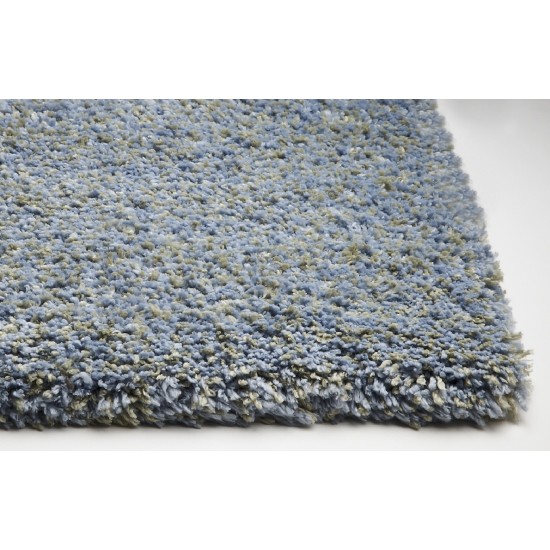 Bliss Blue Heather Shag 8' x 11' Rug