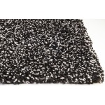 Bliss Black Heather Shag 3'3" x 5'3" Rug