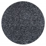 Bliss Black Heather Shag 6' Round Rug