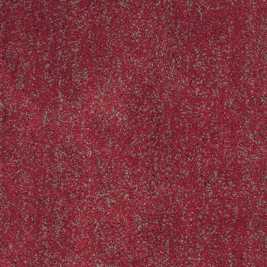 Bliss Red Heather Shag 27" X 45" Rug