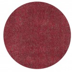 Bliss Red Heather Shag 8' Round Rug