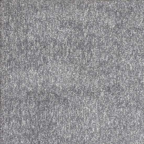 Bliss Grey Heather Shag 2'3" x 7'6" Runner Rug