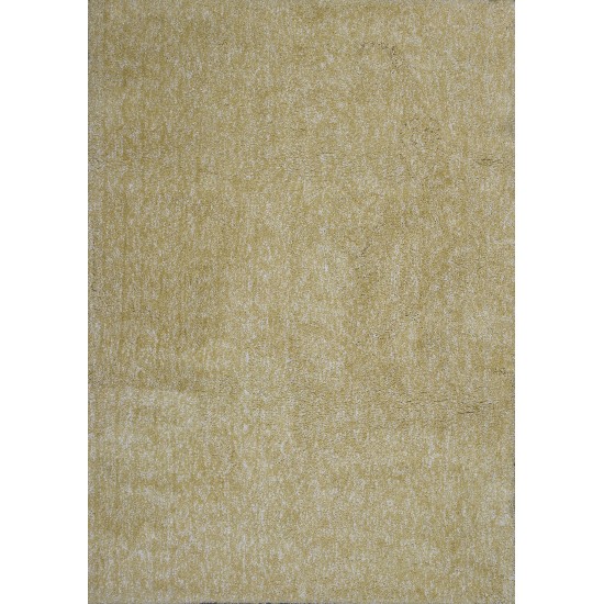 Bliss Yellow Heather Shag 27" X 45" Rug