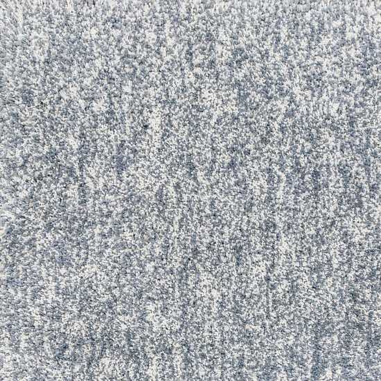 Bliss Slate Heather Shag 6' Round Rug