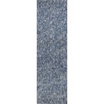 Bliss Indigo/Ivory Heather 2'3" x 7'6" Runner Rug