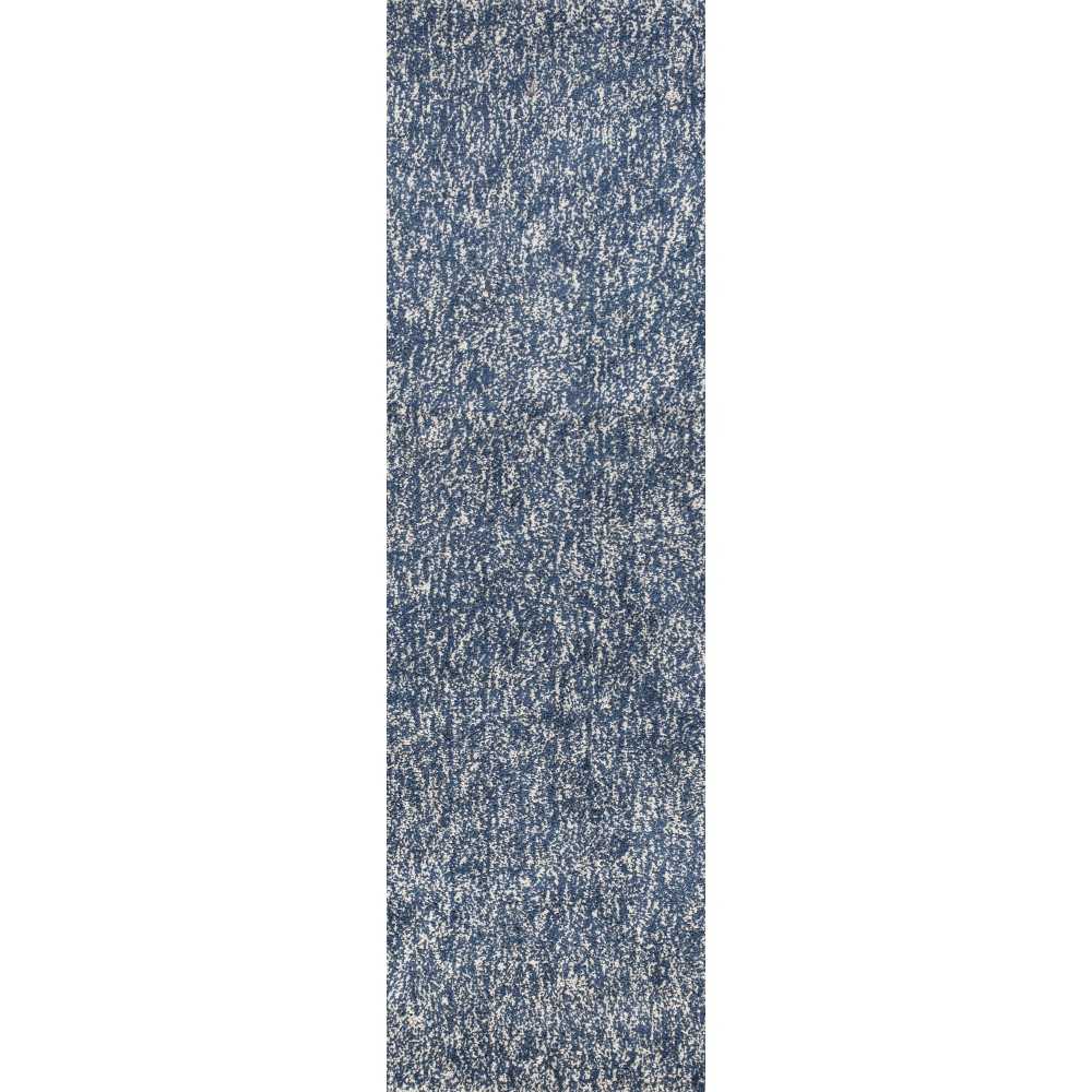 Bliss Indigo/Ivory Heather 2'3" x 7'6" Runner Rug