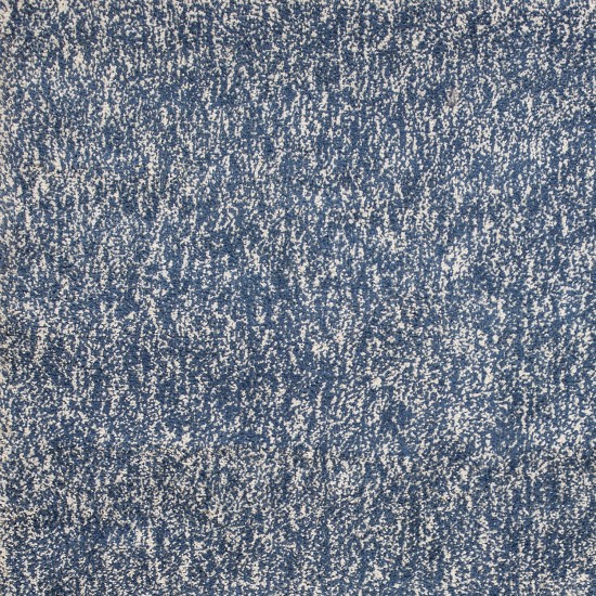 Bliss Indigo/Ivory Heather 2'3" x 7'6" Runner Rug