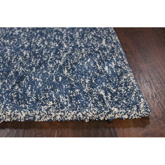 Bliss Indigo/Ivory Heather 27" X 45" Rug