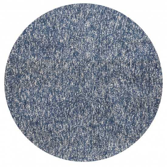 Bliss Indigo/Ivory Heather 8' Round Rug