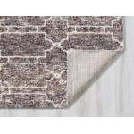 Bungalow Mocha Mosaic 2'2" x 7'6" Runner Rug