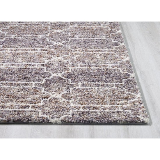 Bungalow Mocha Mosaic 3'3" x 4'11 Rug