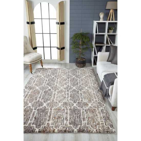 Bungalow Mocha Mosaic 3'3" x 4'11 Rug