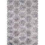Bungalow Grey/Teal Dimensions 5\'3" 7\'7" Rug
