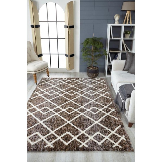 Bungalow Mocha Genesis 5'3" 7'7" Rug