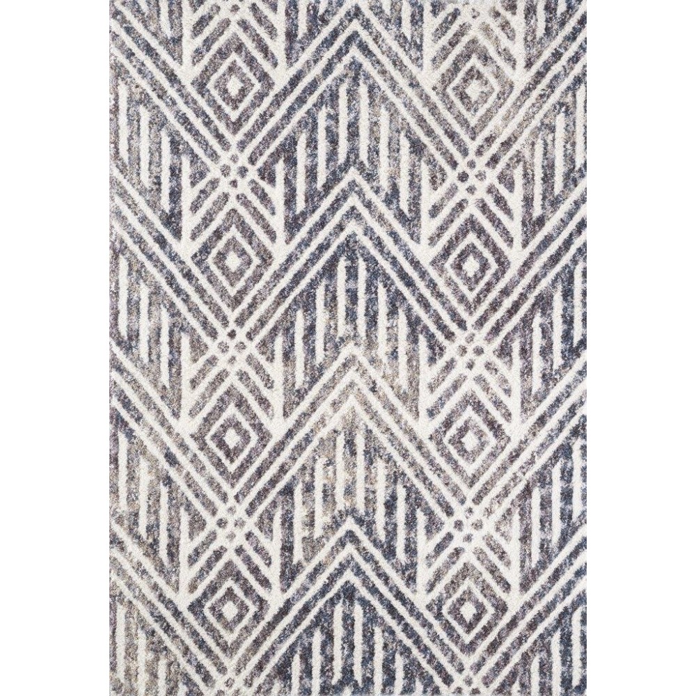 Bungalow Grey/Ivory Montauk 3'3" x 4'11 Rug