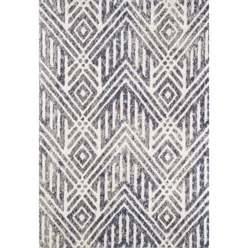 Bungalow Grey/Ivory Montauk 5'3" 7'7" Rug