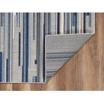 Calla Blue Denni 2'2" x 4' Rug