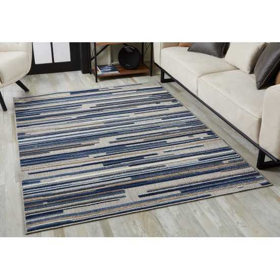 Calla Blue Denni 2'2" x 4' Rug