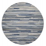 Calla Blue Denni 7'10' Round Rug