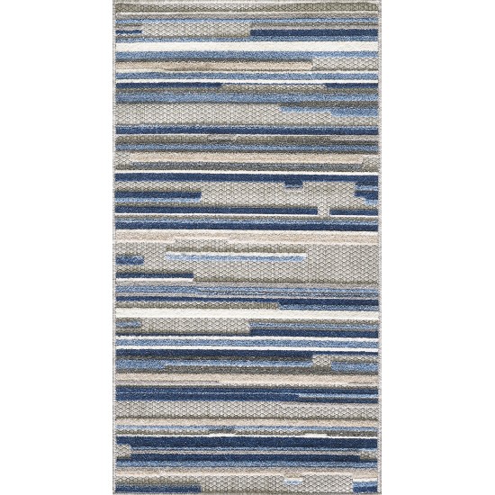 Calla Blue Denni 7'10" x 9'10" Rug