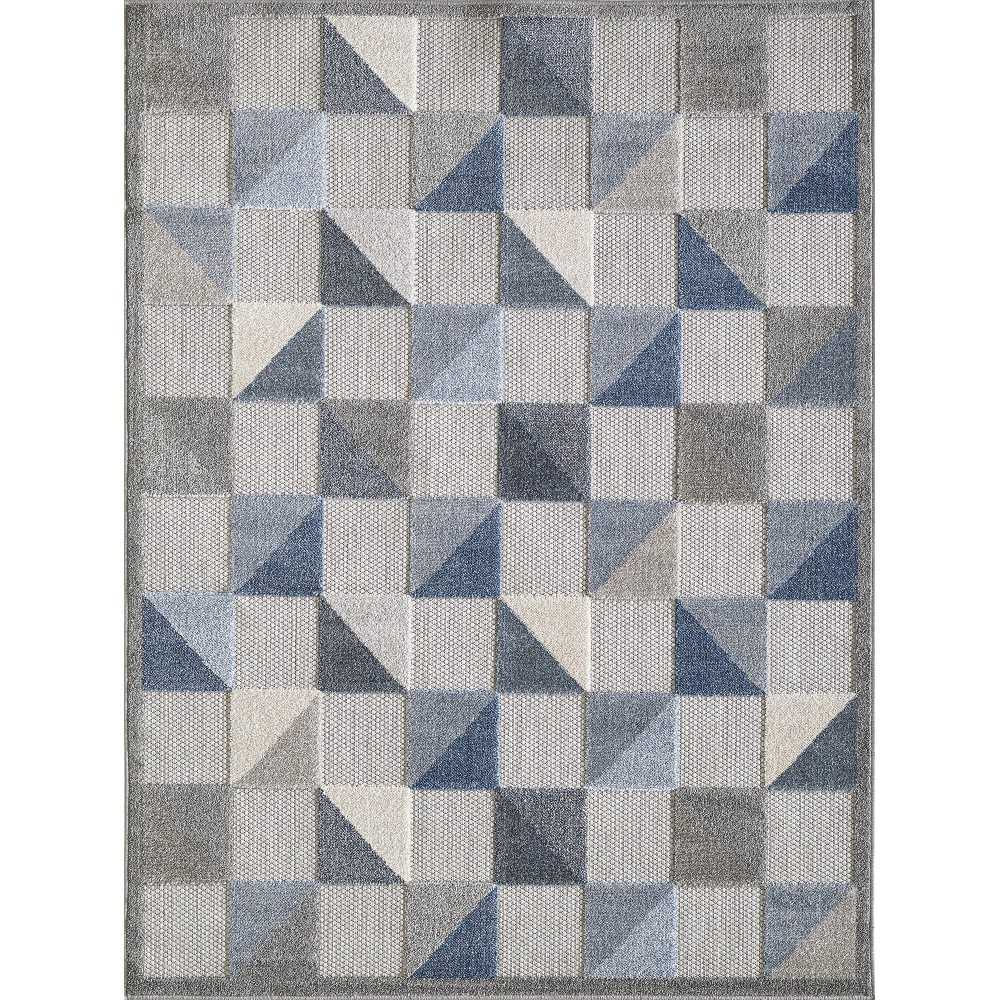 Calla Blue Scope 2'2" x 4' Rug