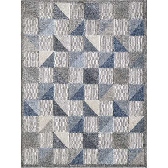 Calla Blue Scope 3'3" x 4'11" Rug