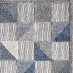 Calla Blue Scope 5'3" x 7' Rug