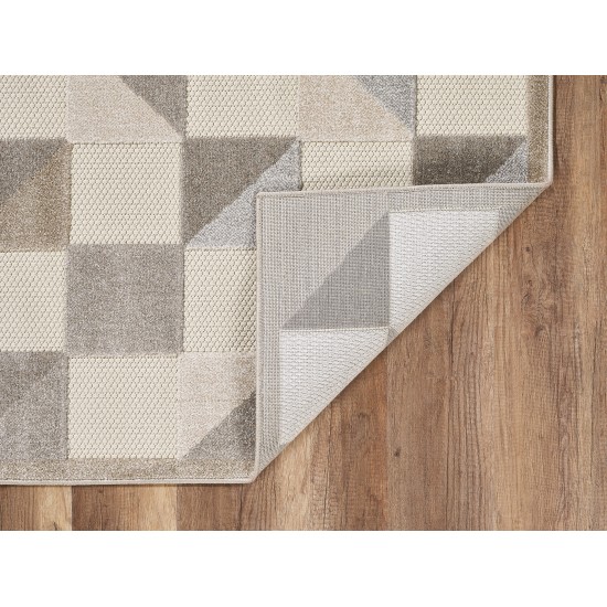 Calla Grey Scope 2'2" x 4' Rug