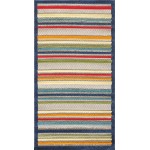 Calla Ivory/Multi Stripes 2'2" x 4' Rug