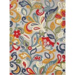 Calla Ivory/Multi Leila 2'2" x 4' Rug