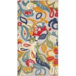 Calla Ivory/Multi Leila 2'2" x 4' Rug