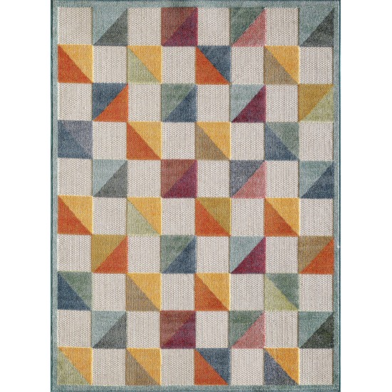 Calla Ivory/Multi Scope 2'2" x 4' Rug